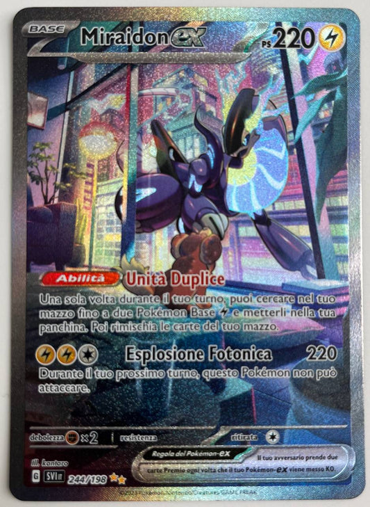 MIRAIDON EX (ITA) - 244/198 - NM