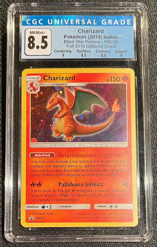 CHARIZARD (ITA) - SM226 - CGC 8.5