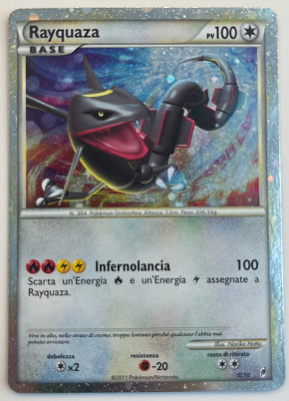 RAYQUAZA (ITA) - SL10 - EX +