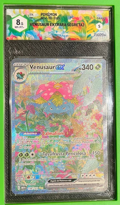 VENUSAUR EX (ITA) - 198/165 - GRAAD 8.5