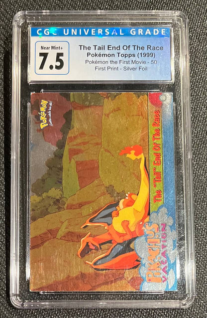 THE TAIL END OF THE RACE (ENG) - POKEMON TOPPS - CGC 7.5