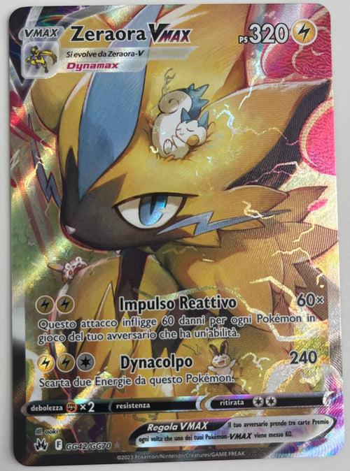 ZERAORA VMAX (ITA) - GG42/GG70 - NM