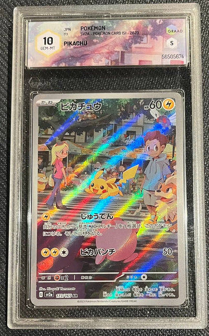 PIKACHU (JPN) - 173/165 - GRAAD 10