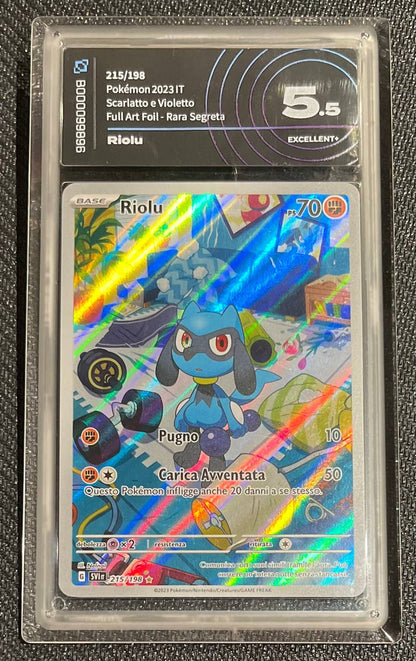 RIOLU (ITA) - 215/198 - AI GRADING 5.5