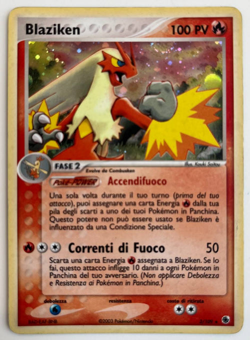 BLAZIKEN (ITA) - 3/109 - EX/GD