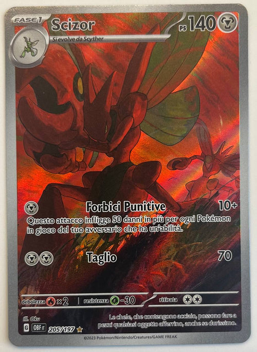 SCIZOR (ITA) - 205/197 - NM