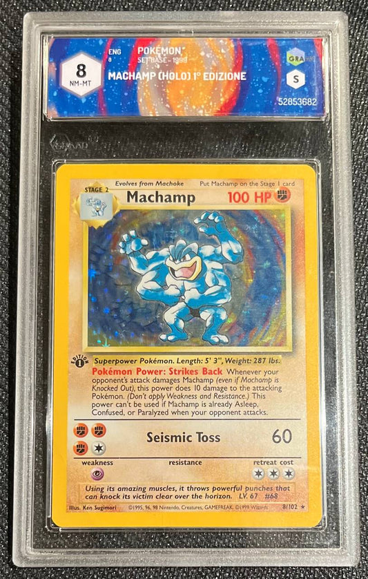MACHAMP - HOLO (ENG) - 8/102 - GRAAD 8