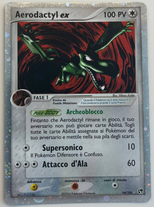 AERODACTYL EX (ITA) - 94/100 - EX +