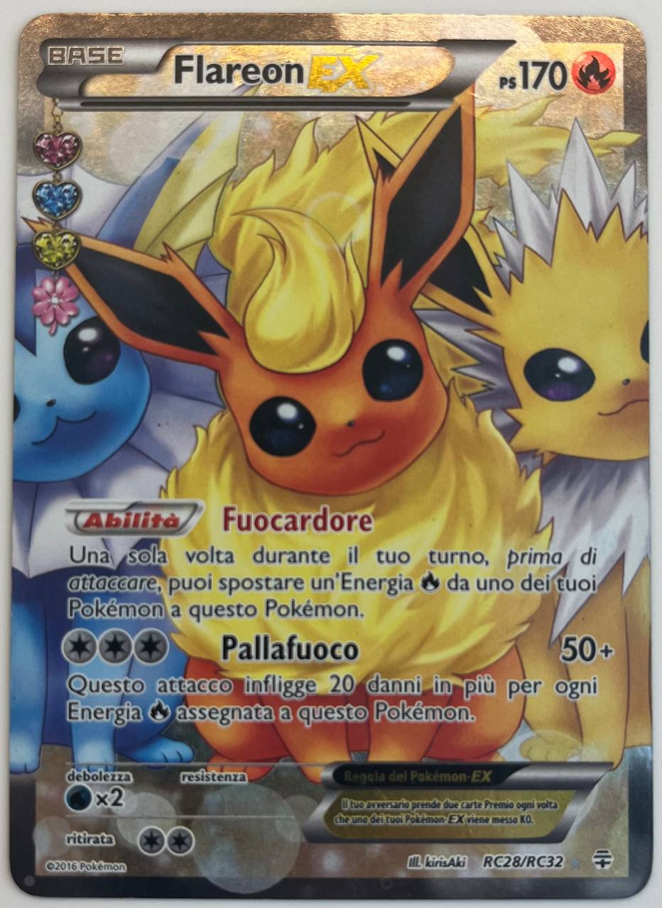 FLAREON EX (ITA) - RC28/RC32 - EX +