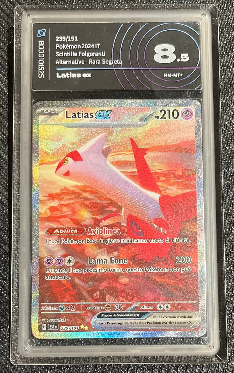 LATIAS EX (ITA) - 239/191 - AI GRADING 8.5
