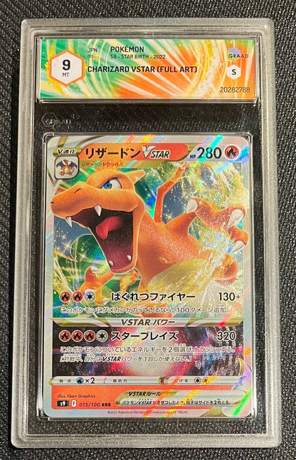 CHARIZARD VSTAR (JPN) - 015/100 - GRAAD 9